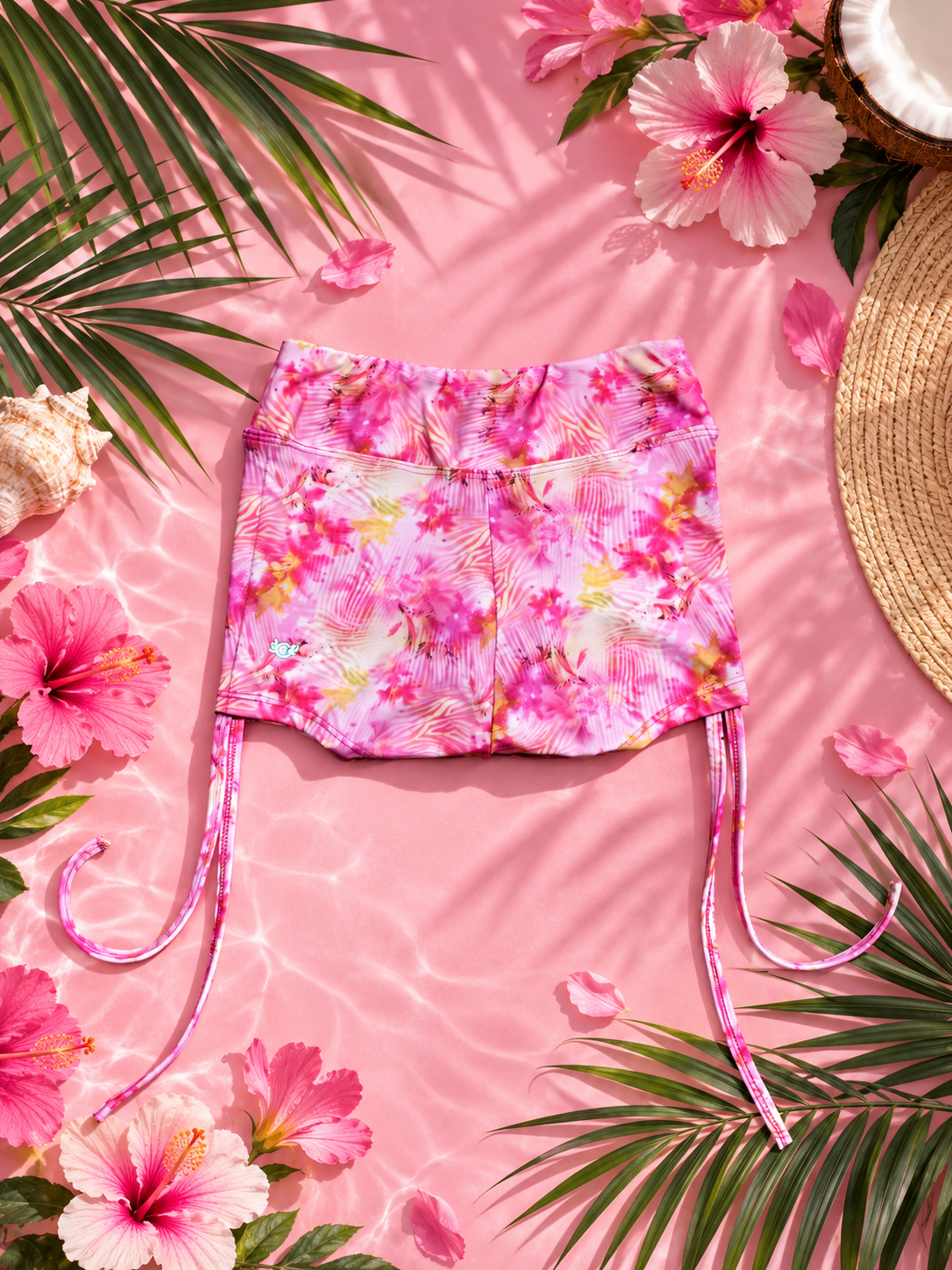 MIDNIGHT FLOWERS SHORTS