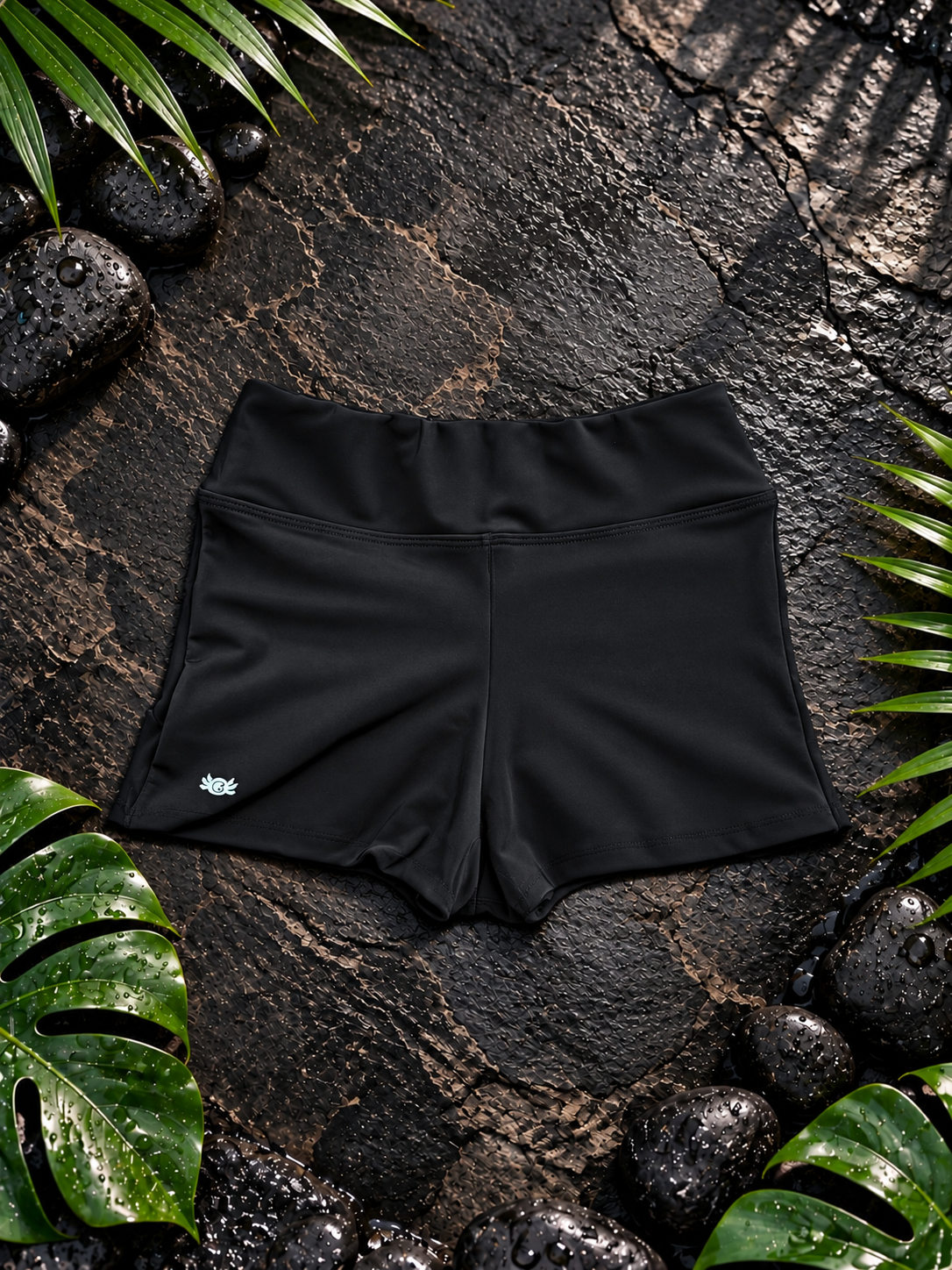 SCRATCH BLACK SHORTS