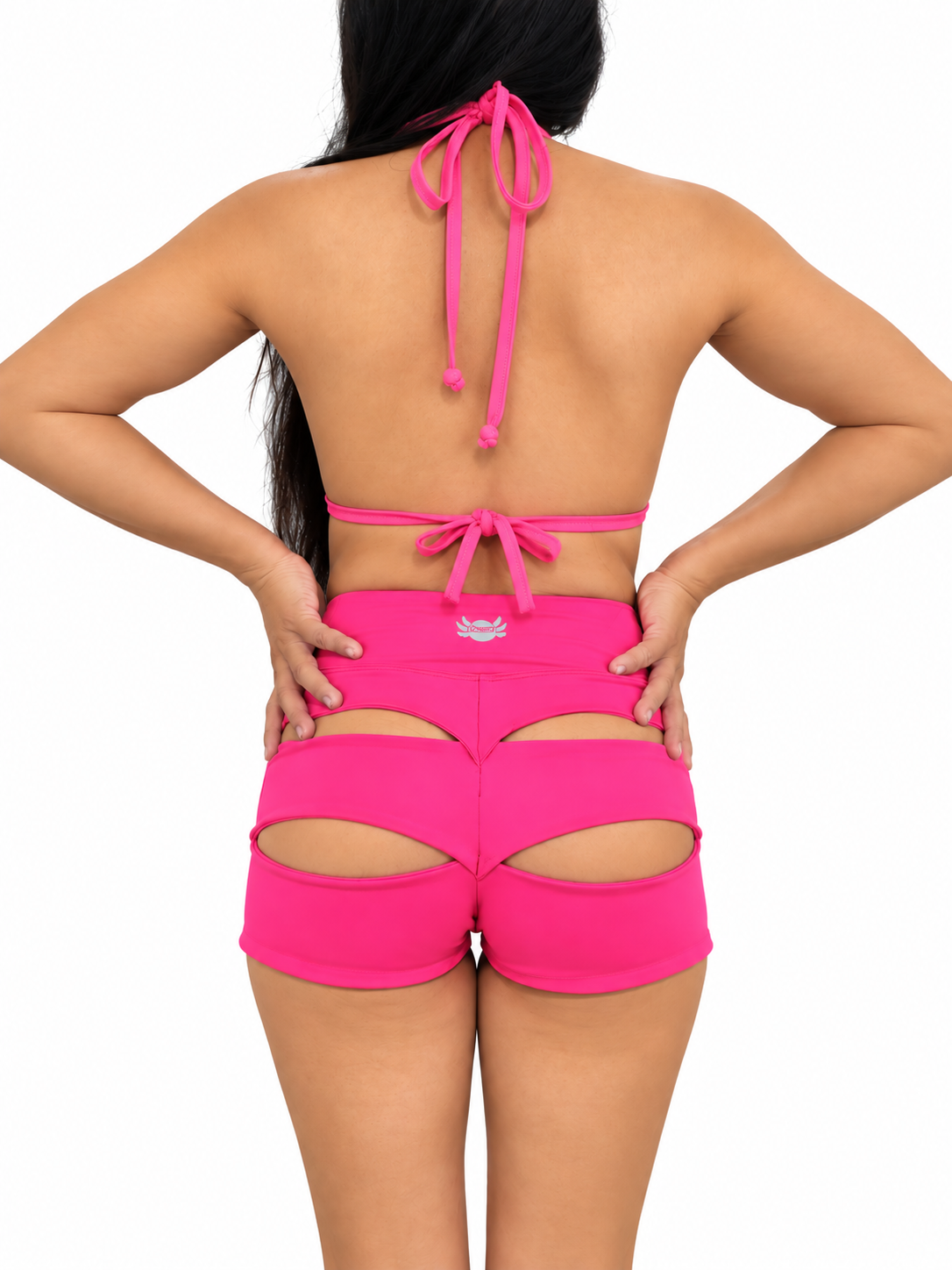 SCRATCH PINK SHORTS