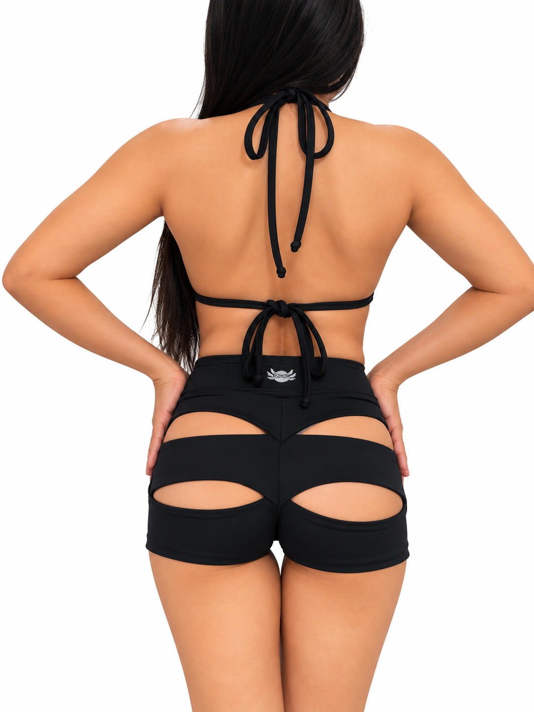 SCRATCH BLACK SHORTS